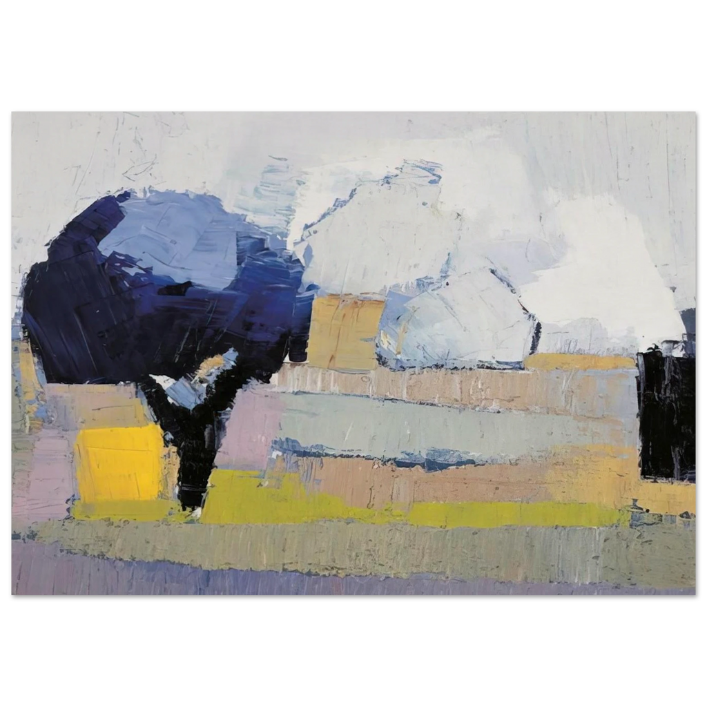 Paysage de Provence - Art Informel Poster | Nicolas de Stael Poster | Nicolas De Stael Shop