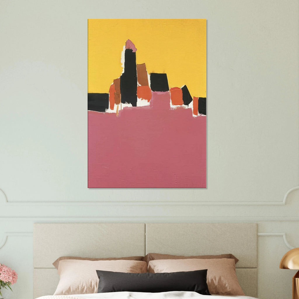 Syracuse - Lyrical Abstraction Canvas | Nicolas de Stael Canvas | Nicolas De Stael Shop