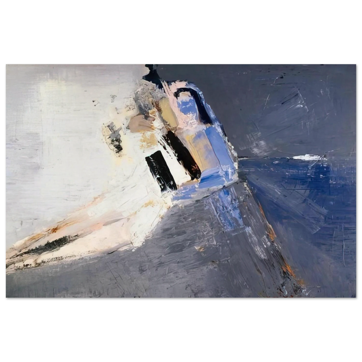 Figure accoudée - 1953 Poster | Nicolas de Stael Poster | Nicolas De Stael Shop