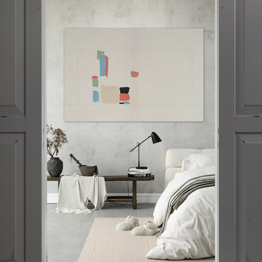 Abstract Composition - Lyrical Abstraction Poster | Nicolas de Stael Poster | Nicolas De Stael Shop