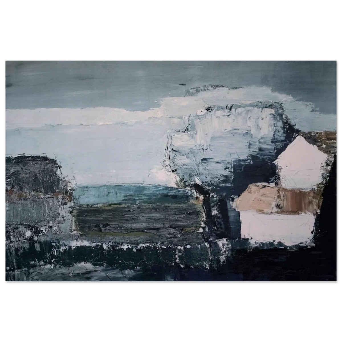 Paysage méditerranéen - 1953 Poster | Nicolas de Stael Poster | Nicolas De Stael Shop