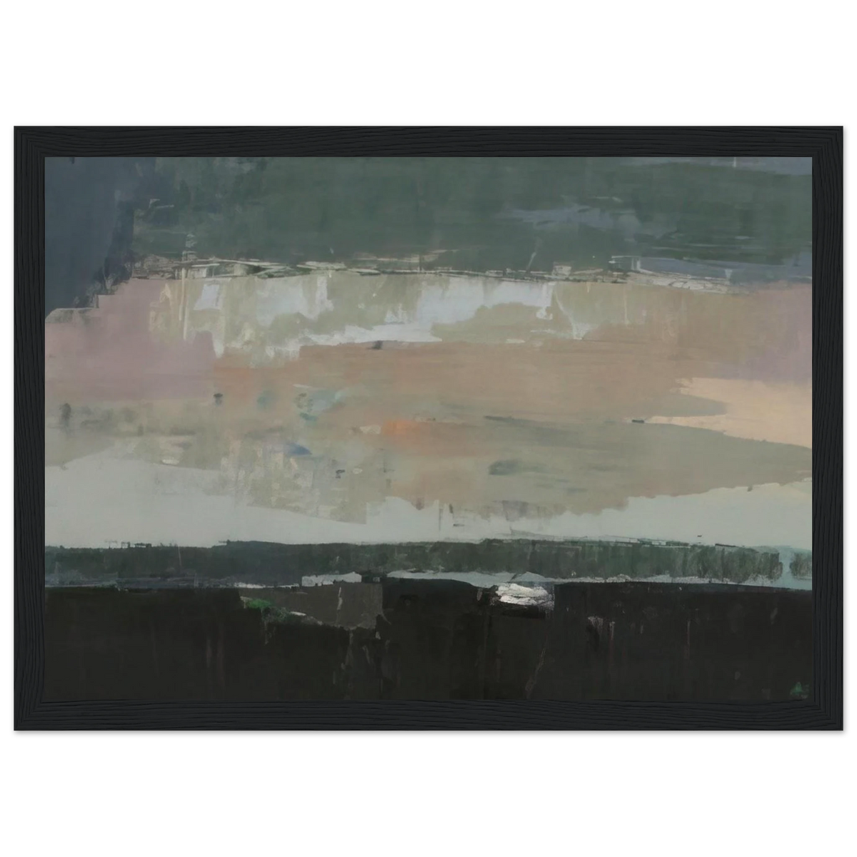 Gentilly - 1952 Framed Poster | Nicolas de Stael Framed Prints Wall Art | Nicolas De Stael Shop