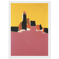 Syracuse - Lyrical Abstraction Framed Poster | Nicolas de Stael Framed Prints Wall Art | Nicolas De Stael Shop