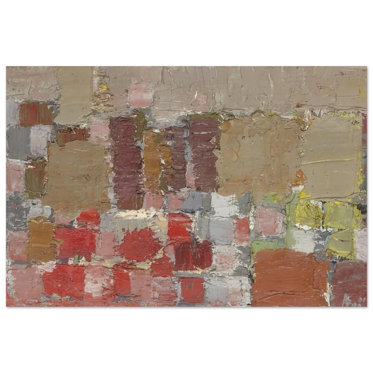 Composition - Art Informel Poster | Nicolas de Stael Poster | Nicolas De Stael Shop