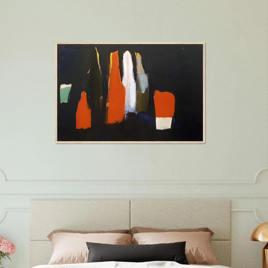 Bouteilles - Art Informel Framed Poster | Nicolas de Stael Framed Prints Wall Art | Nicolas De Stael Shop