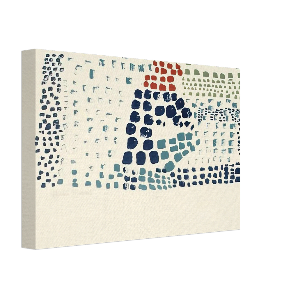 Study in Colour No. 1 Woimant Staël 93 - Art Informel Canvas | Nicolas de Stael Canvas | Nicolas De Stael Shop
