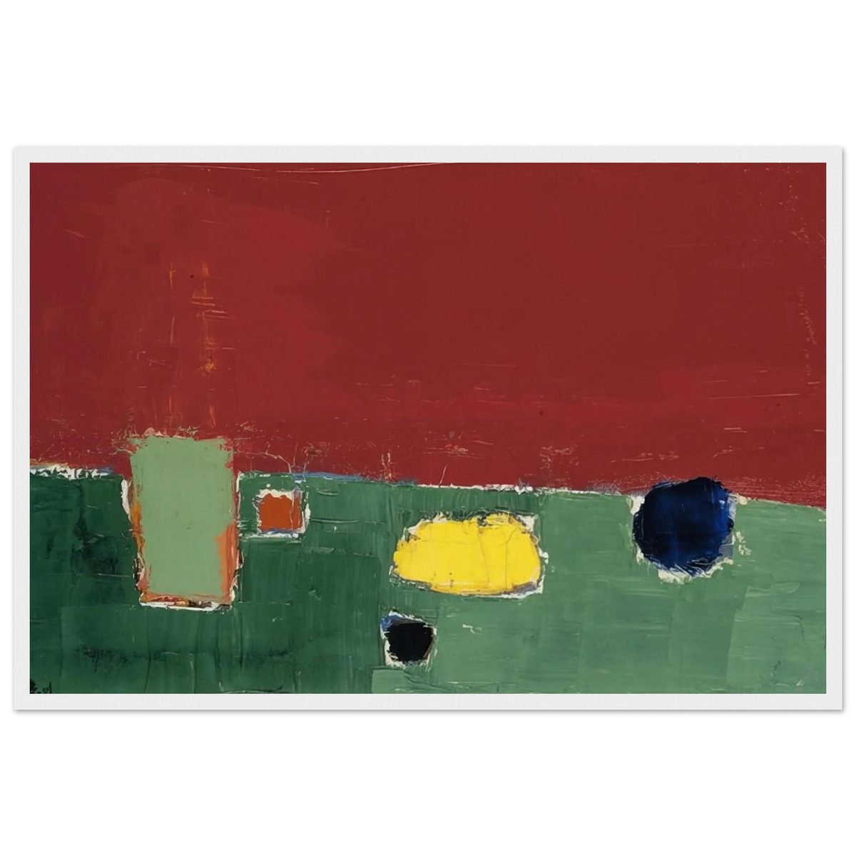 Nature morte - 1952 Framed Poster | Nicolas de Stael Framed Prints Wall Art | Nicolas De Stael Shop