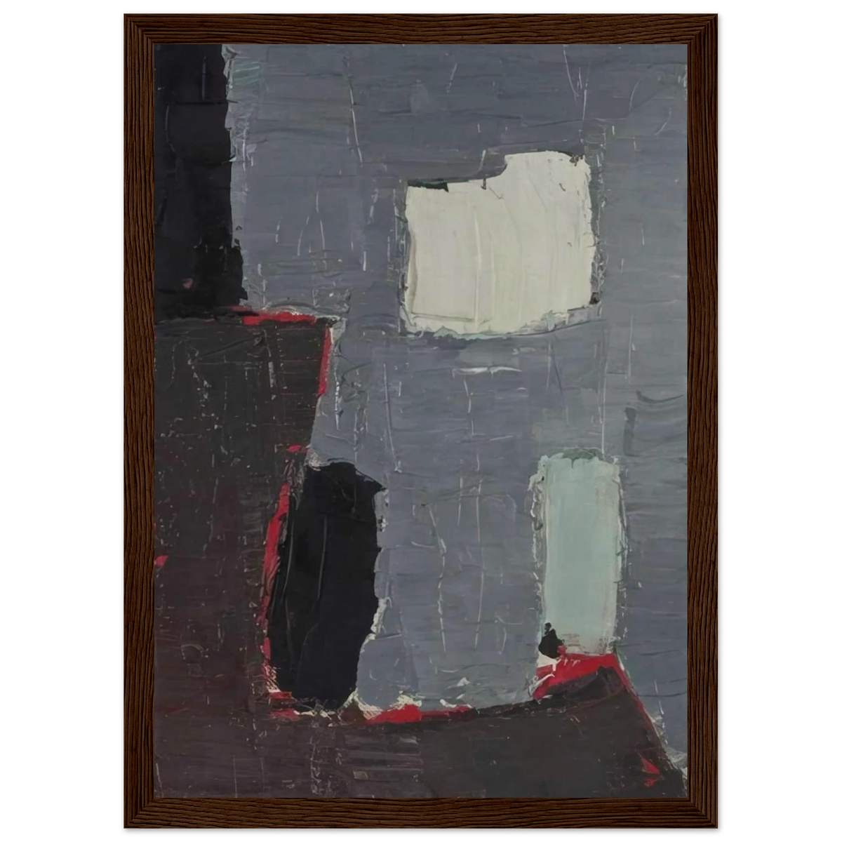 Composition - 1950 Framed Poster | Nicolas de Stael Framed Prints Wall Art | Nicolas De Stael Shop