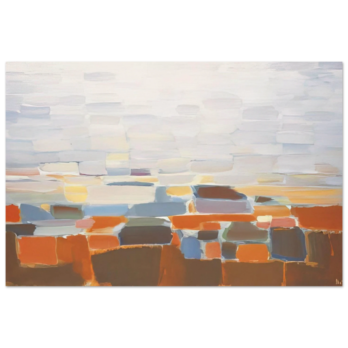 Ciel - Art Informel Poster | Nicolas de Stael Poster | Nicolas De Stael Shop