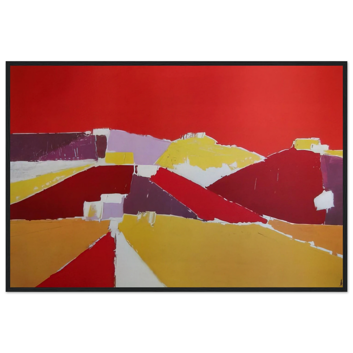 Agrigente - 1953 Framed Poster | Nicolas de Stael Framed Prints Wall Art | Nicolas De Stael Shop