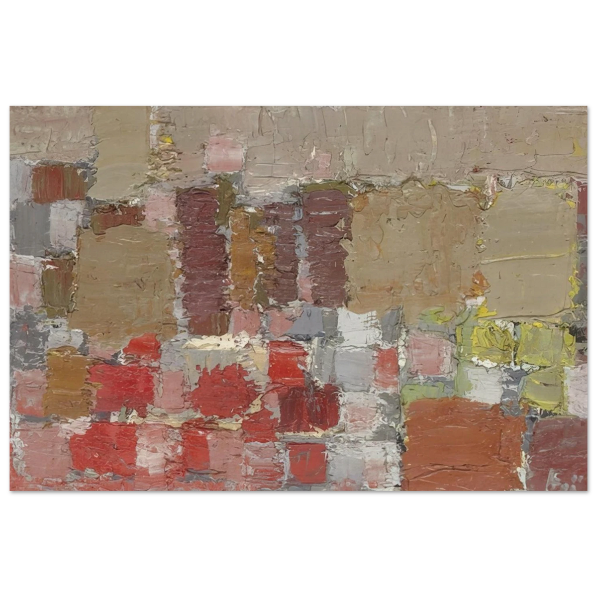 Composition - Art Informel Poster | Nicolas de Stael Poster | Nicolas De Stael Shop