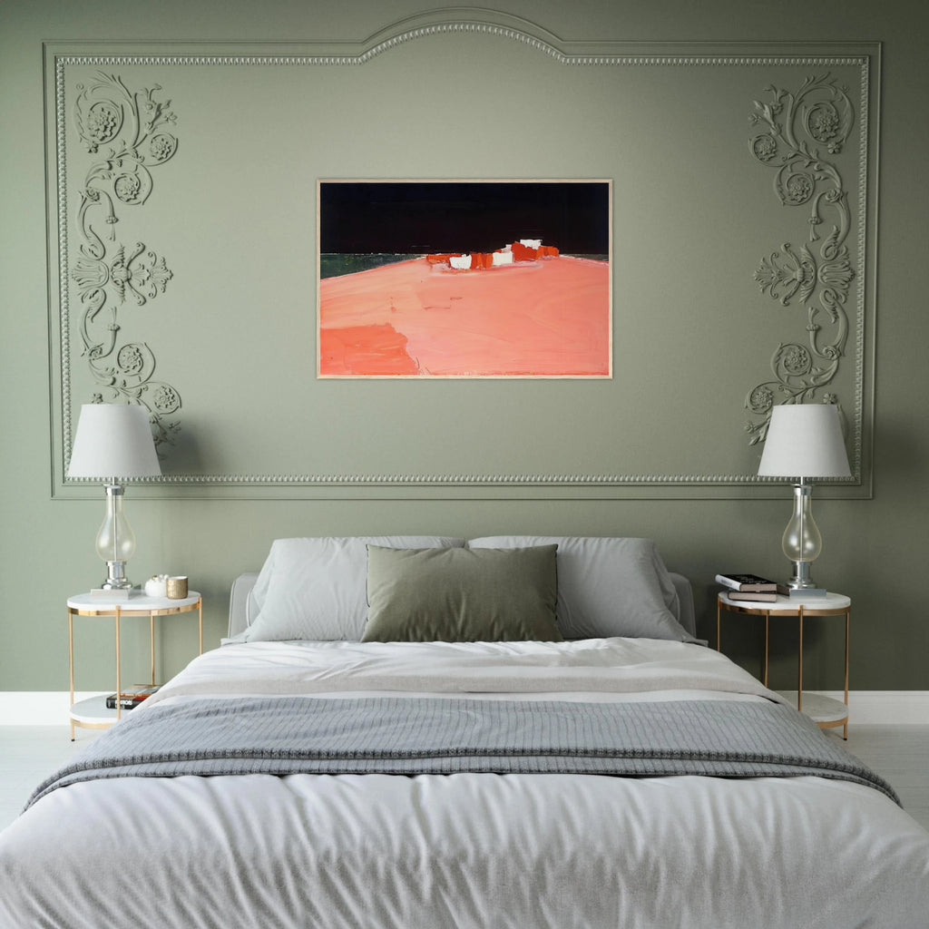 Paysage - 1954 Framed Poster | Nicolas de Stael Framed Prints Wall Art | Nicolas De Stael Shop