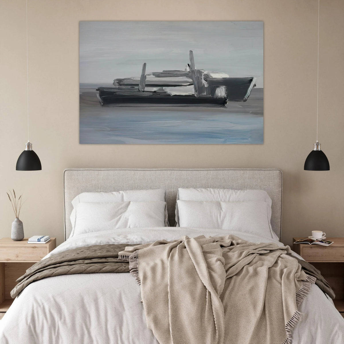 Marine - Lyrical Abstraction Poster | Nicolas de Stael Poster | Nicolas De Stael Shop