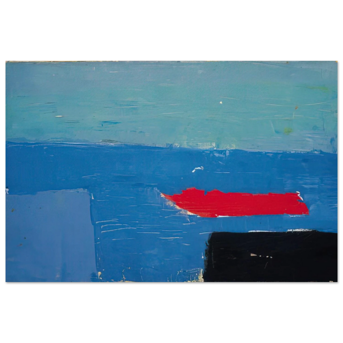 Bâteau - Lyrical Abstraction Poster | Nicolas de Stael Poster | Nicolas De Stael Shop