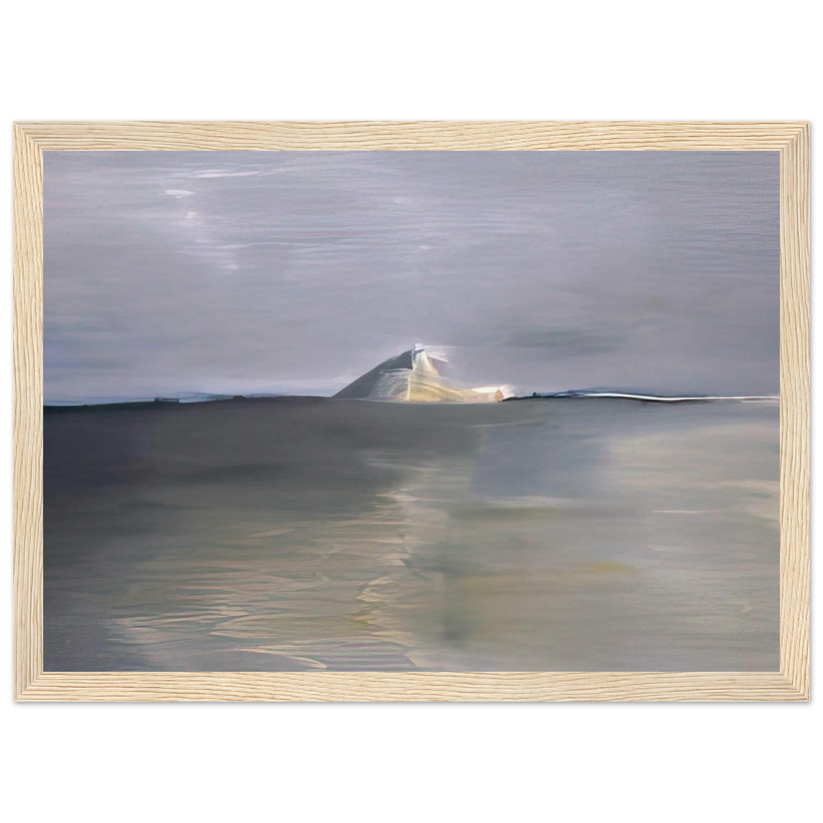 Marine au cap - Lyrical Abstraction Framed Poster | Nicolas de Stael Framed Prints Wall Art | Nicolas De Stael Shop