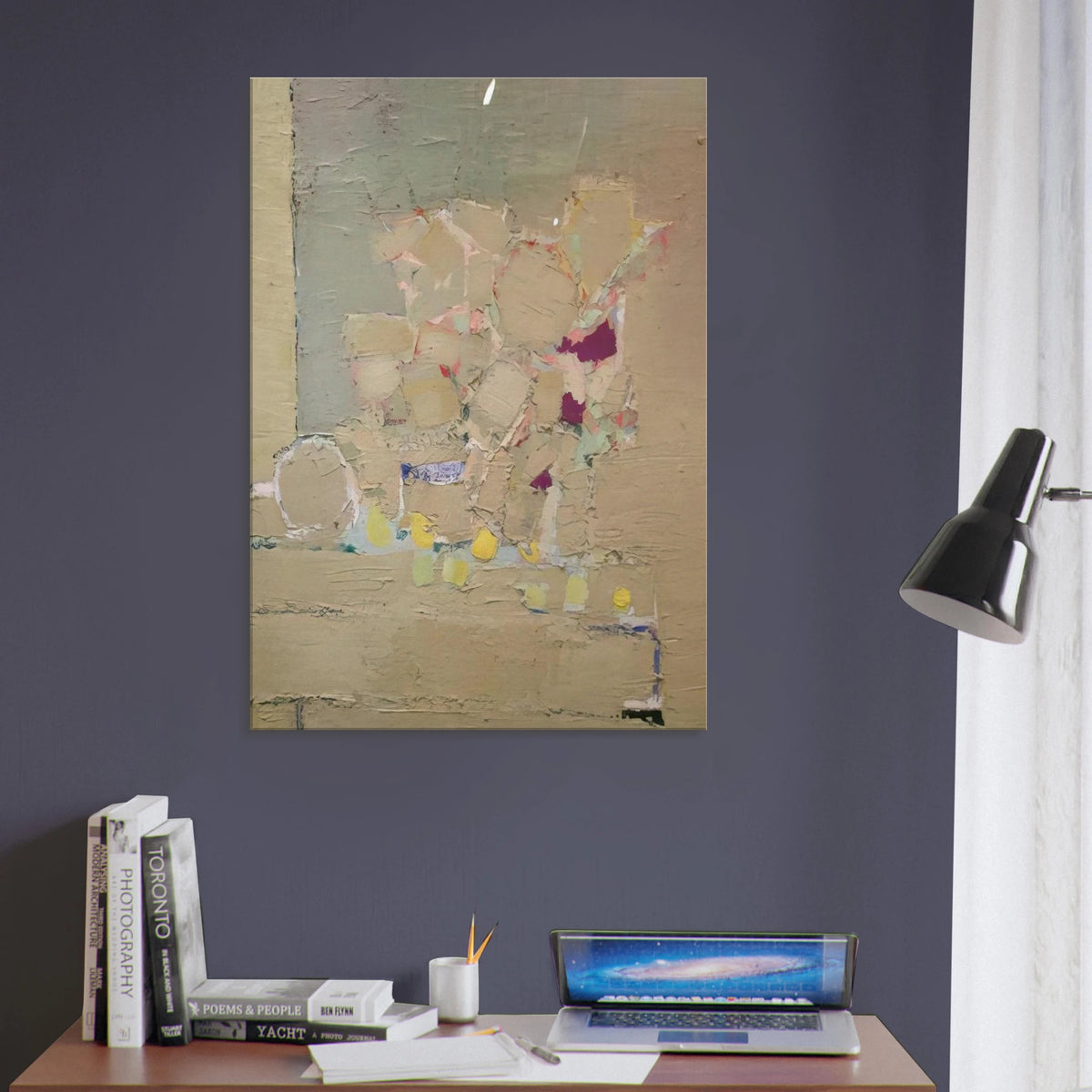 Flowers - 1953 Canvas | Nicolas de Stael Canvas | Nicolas De Stael Shop