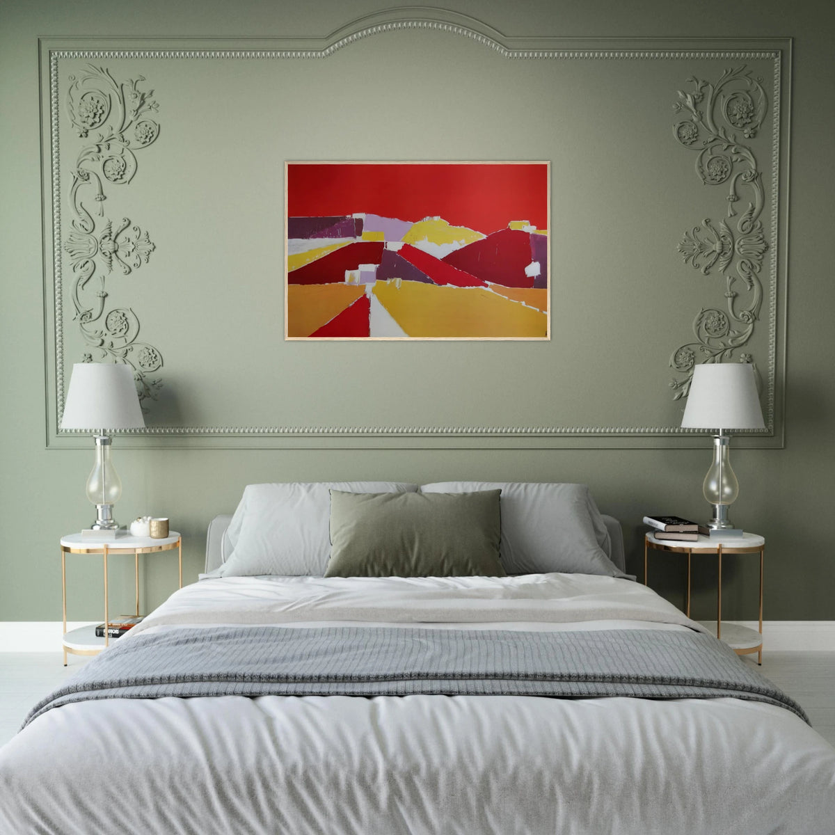 Agrigente - 1953 Framed Poster | Nicolas de Stael Framed Prints Wall Art | Nicolas De Stael Shop