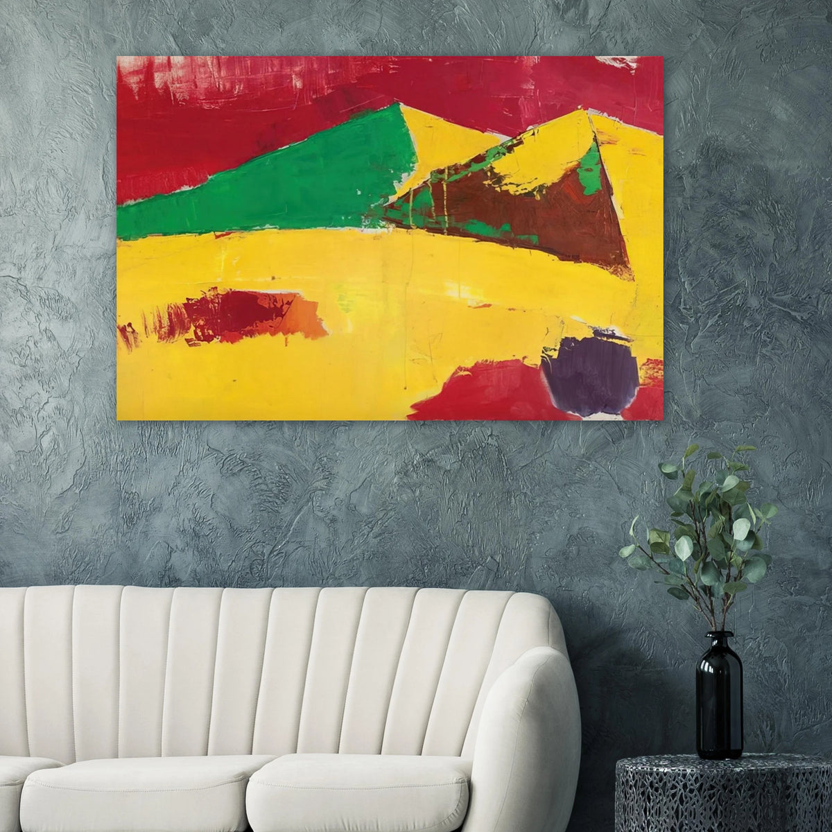 Sicile Agrigente - 1953 Poster | Nicolas de Stael Poster | Nicolas De Stael Shop