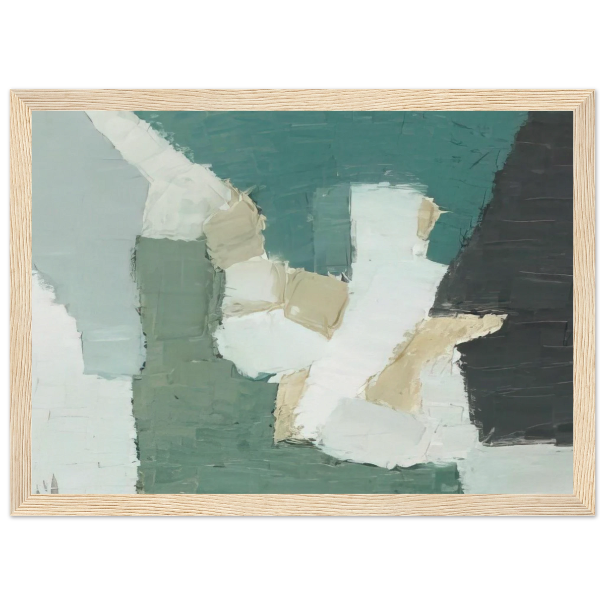 Composition - 1949 Framed Poster | Nicolas de Stael Framed Prints Wall Art | Nicolas De Stael Shop