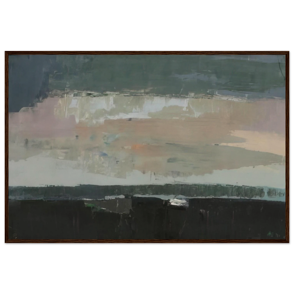 Gentilly - 1952 Framed Poster | Nicolas de Stael Framed Prints Wall Art | Nicolas De Stael Shop