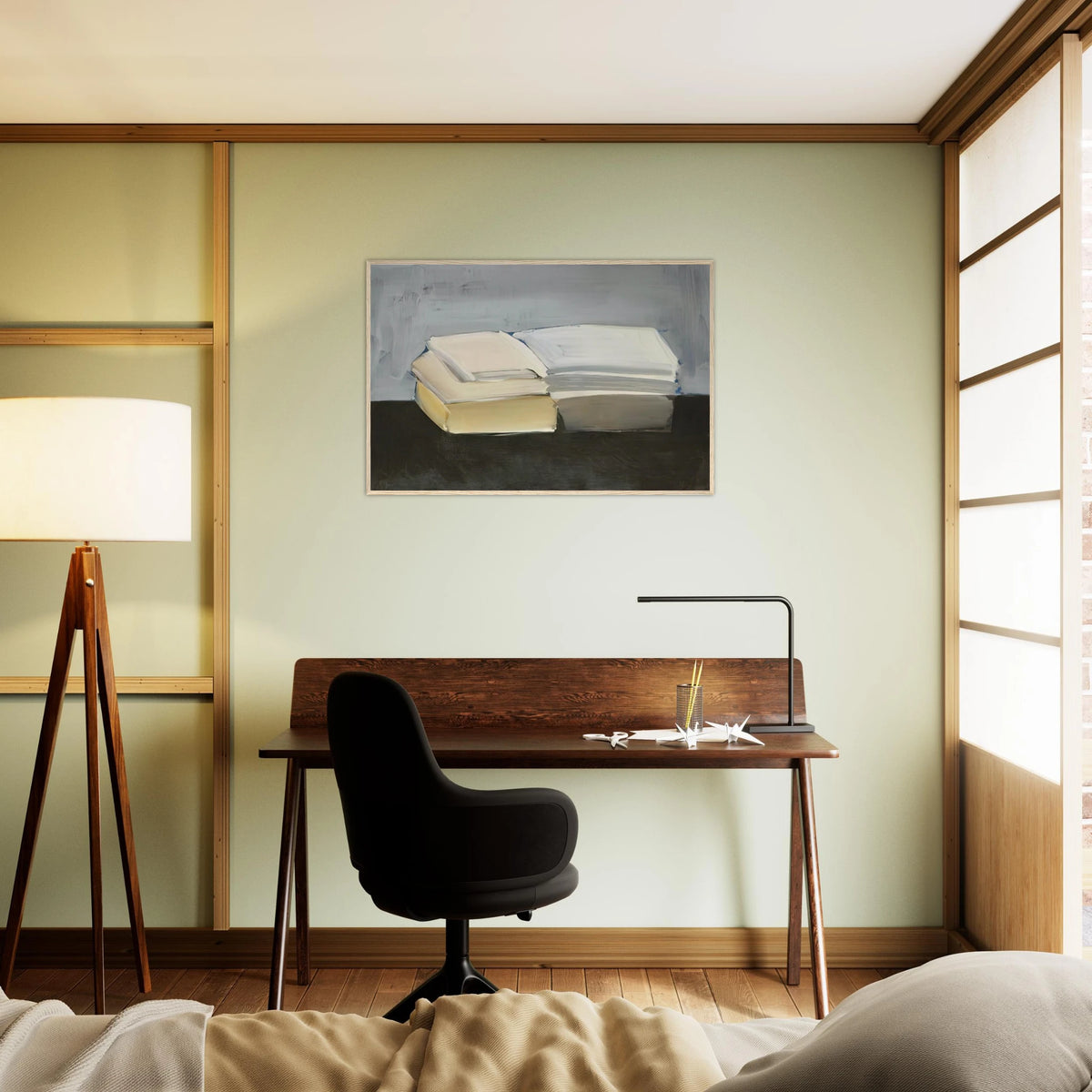 Livres - Lyrical Abstraction Framed Poster | Nicolas de Stael Framed Prints Wall Art | Nicolas De Stael Shop