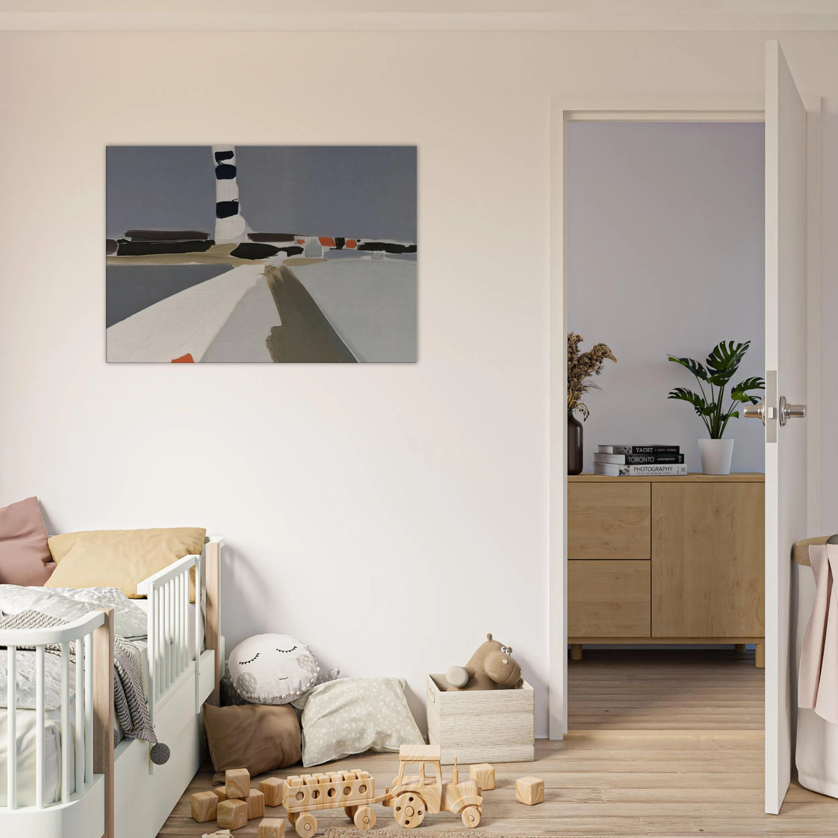 Le Phare - 1952 Canvas | Nicolas de Stael Canvas | Nicolas De Stael Shop