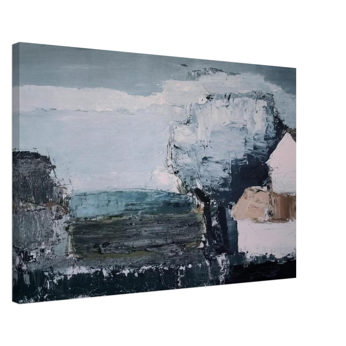 Paysage méditerranéen - 1953 Canvas | Nicolas de Stael Canvas | Nicolas De Stael Shop