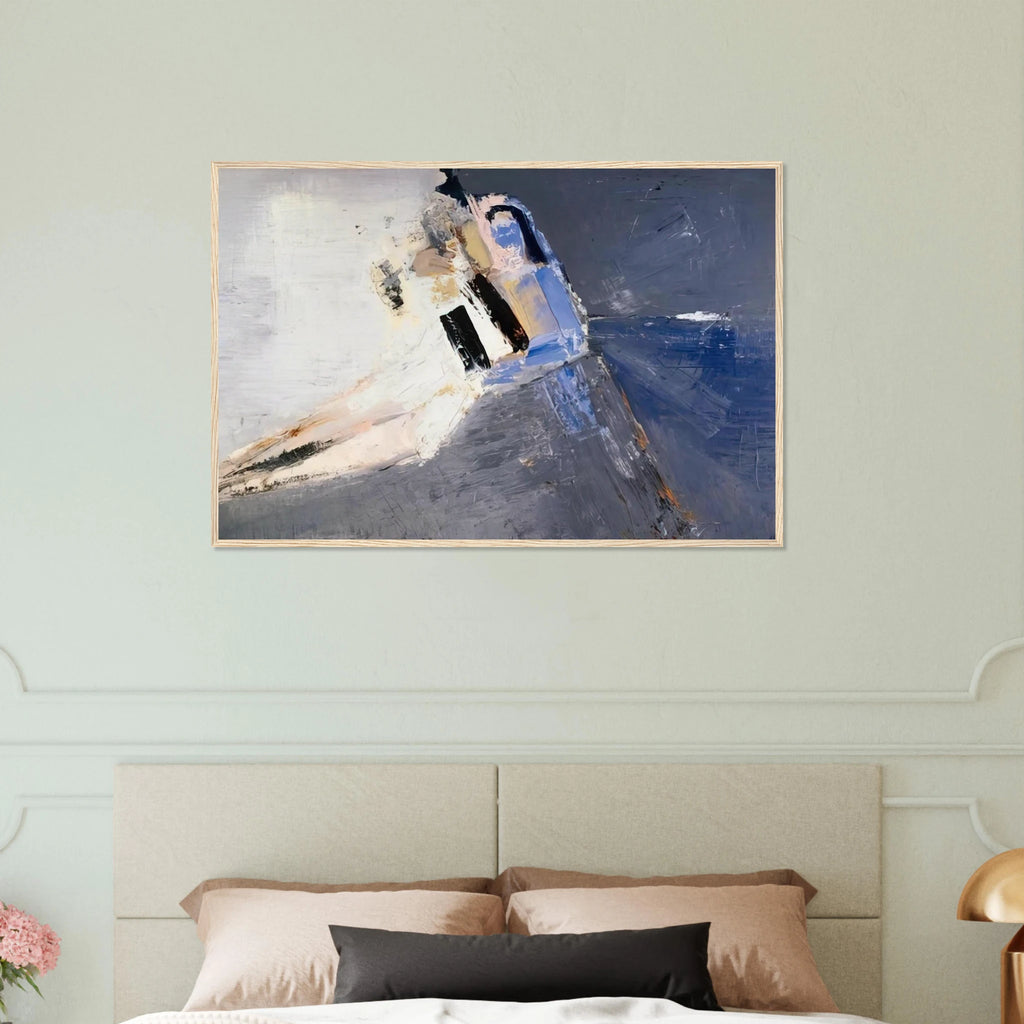 Figure accoudée - 1953 Framed Poster | Nicolas de Stael Framed Prints Wall Art | Nicolas De Stael Shop