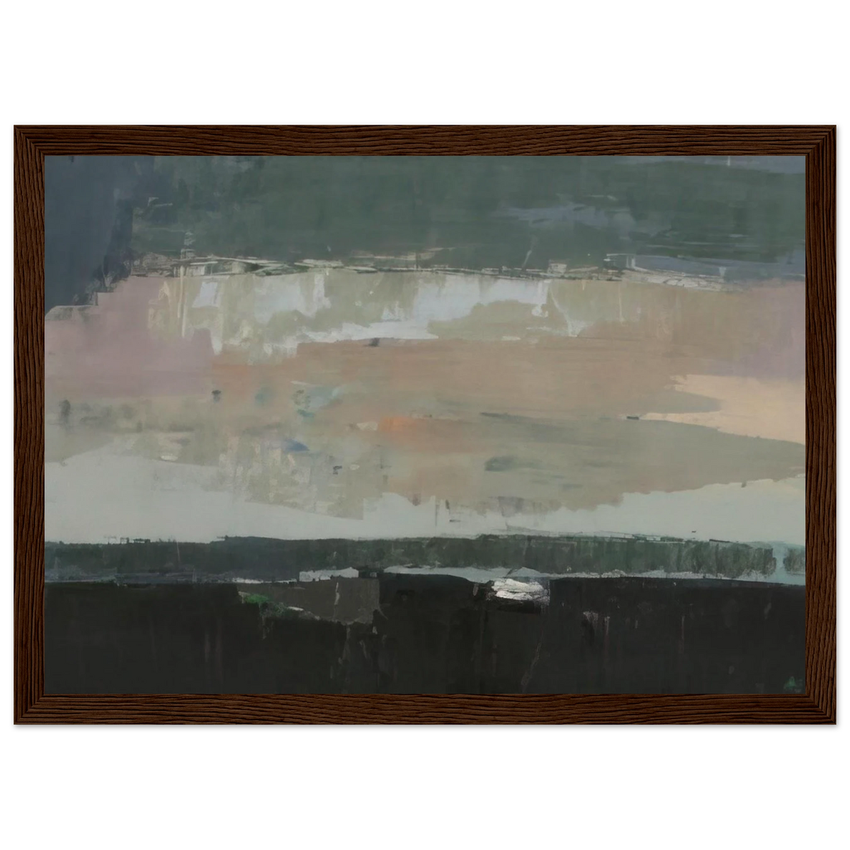 Gentilly - 1952 Framed Poster | Nicolas de Stael Framed Prints Wall Art | Nicolas De Stael Shop