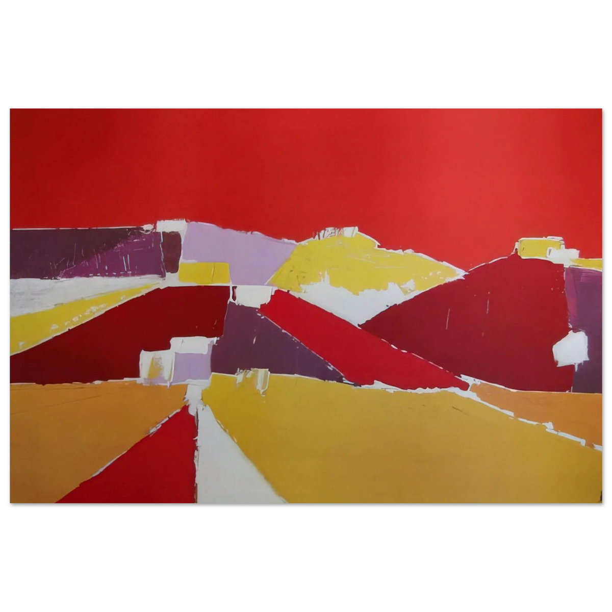 Agrigente - 1953 Poster | Nicolas de Stael Poster | Nicolas De Stael Shop