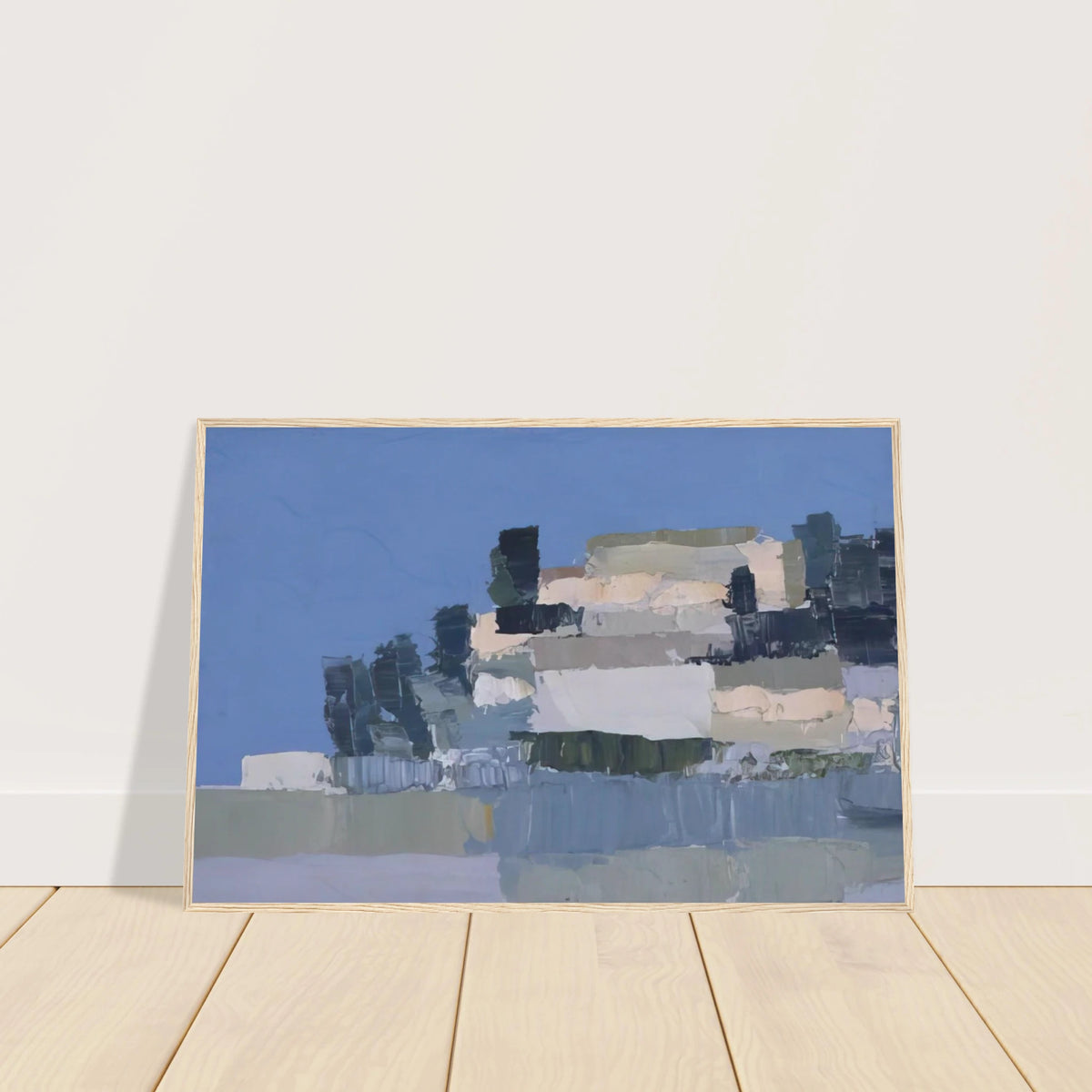 Ménerbes - Art Informel Framed Poster | Nicolas de Stael Framed Prints Wall Art | Nicolas De Stael Shop
