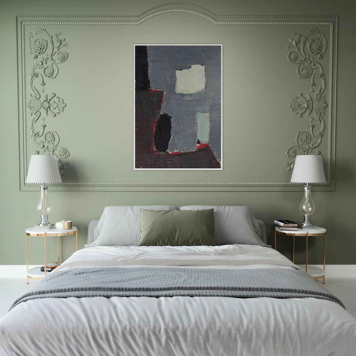 Composition - 1950 Framed Poster | Nicolas de Stael Framed Prints Wall Art | Nicolas De Stael Shop