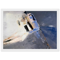 Figure accoudée - 1953 Framed Poster | Nicolas de Stael Framed Prints Wall Art | Nicolas De Stael Shop