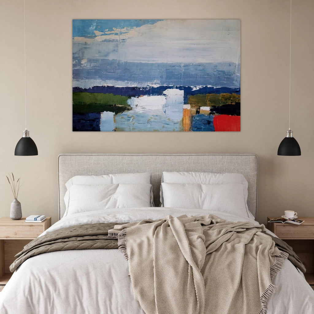 Paysage du midi - Art Informel Poster | Nicolas de Stael Poster | Nicolas De Stael Shop