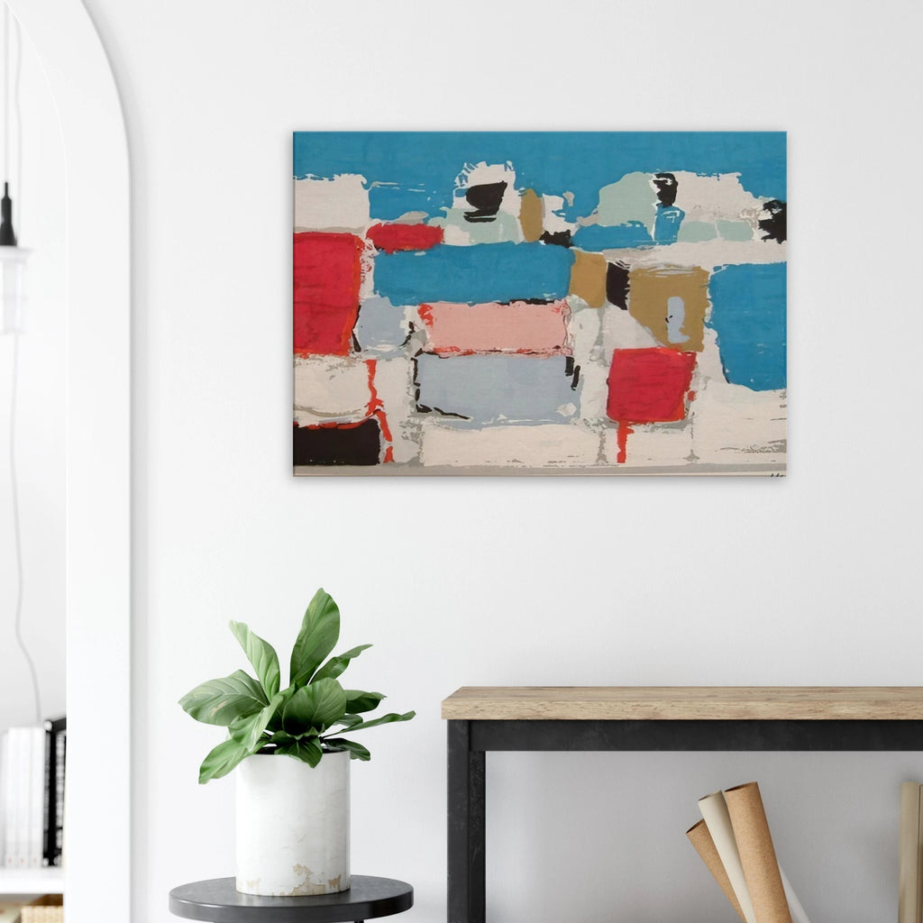 Méditerranée 01 - Art Informel Canvas | Nicolas de Stael Canvas | Nicolas De Stael Shop