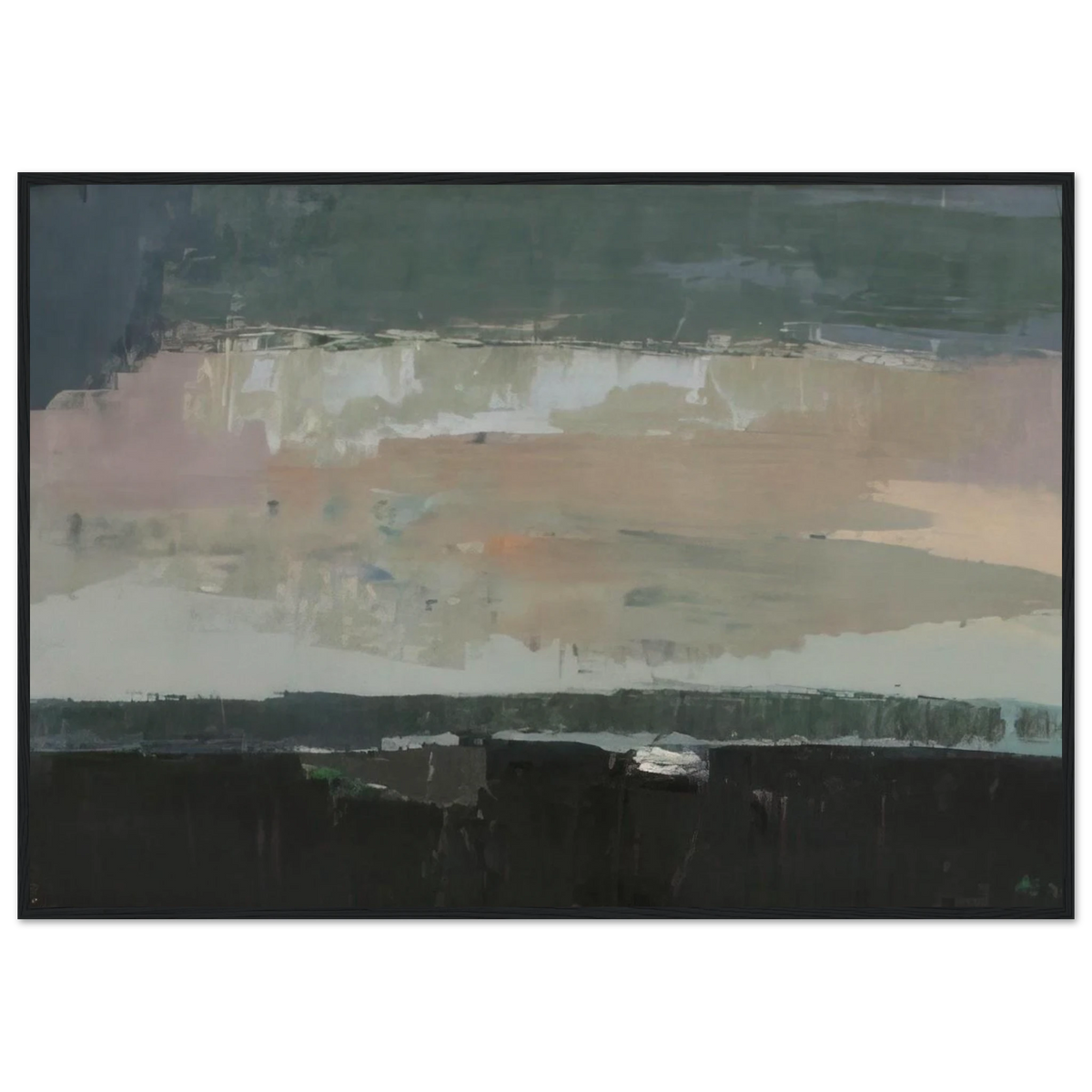 Gentilly - 1952 Framed Poster | Nicolas de Stael Framed Prints Wall Art | Nicolas De Stael Shop