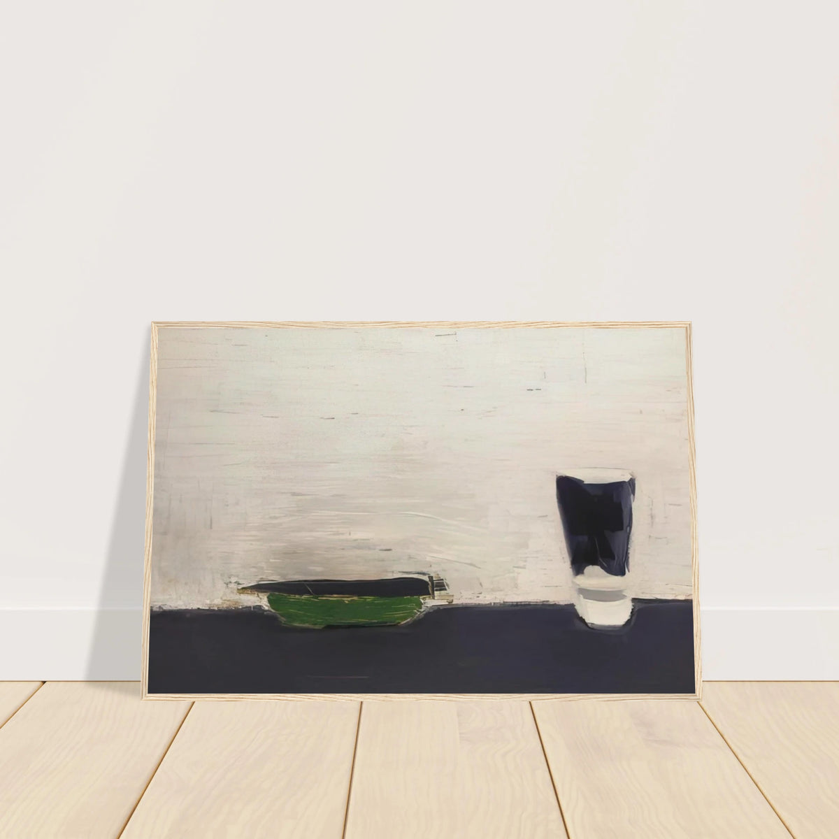 Nature morte au verre - 1954 Framed Poster | Nicolas de Stael Framed Prints Wall Art | Nicolas De Stael Shop