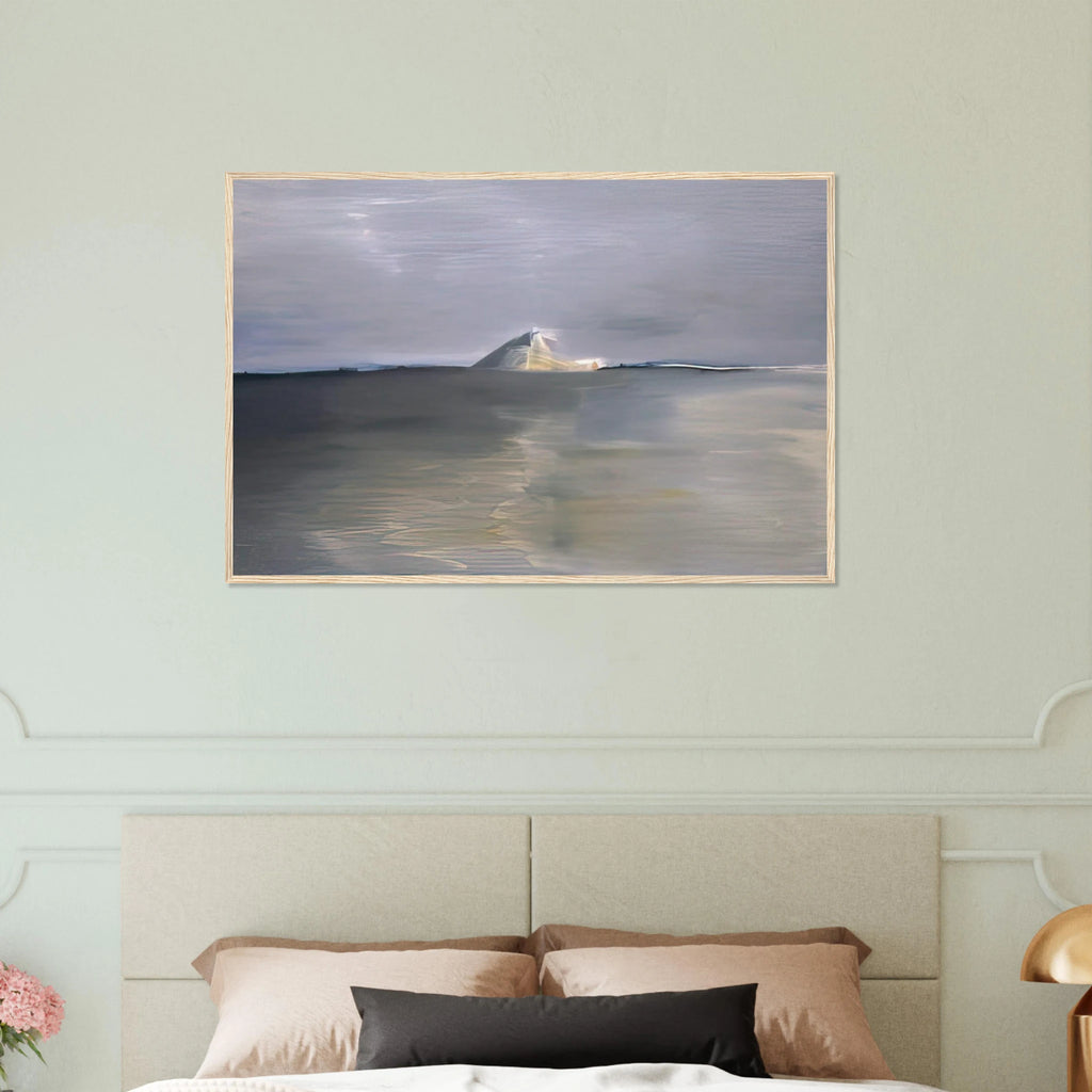 Marine au cap - Lyrical Abstraction Framed Poster | Nicolas de Stael Framed Prints Wall Art | Nicolas De Stael Shop