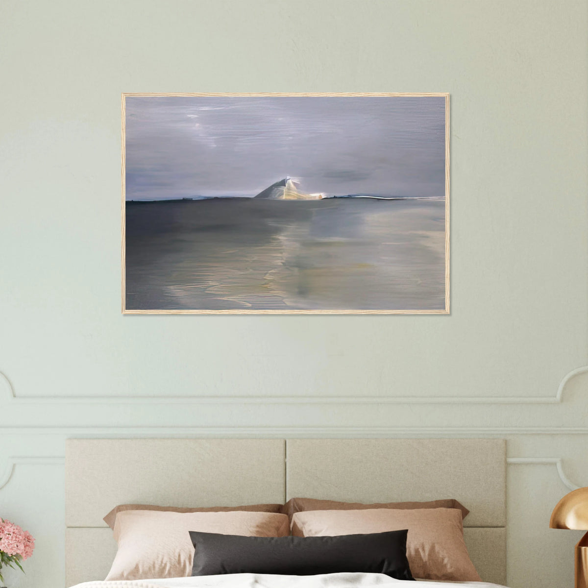 Marine au cap - Lyrical Abstraction Framed Poster | Nicolas de Stael Framed Prints Wall Art | Nicolas De Stael Shop