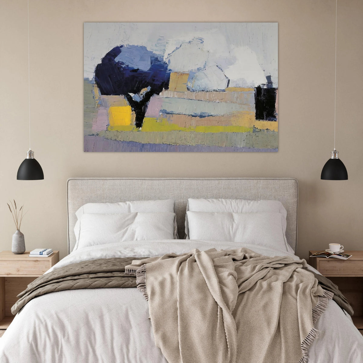 Paysage de Provence - Art Informel Poster | Nicolas de Stael Poster | Nicolas De Stael Shop