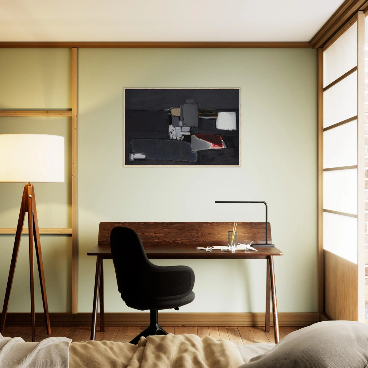 Nature morte en gris - 1955 Framed Poster | Nicolas de Stael Framed Prints Wall Art | Nicolas De Stael Shop