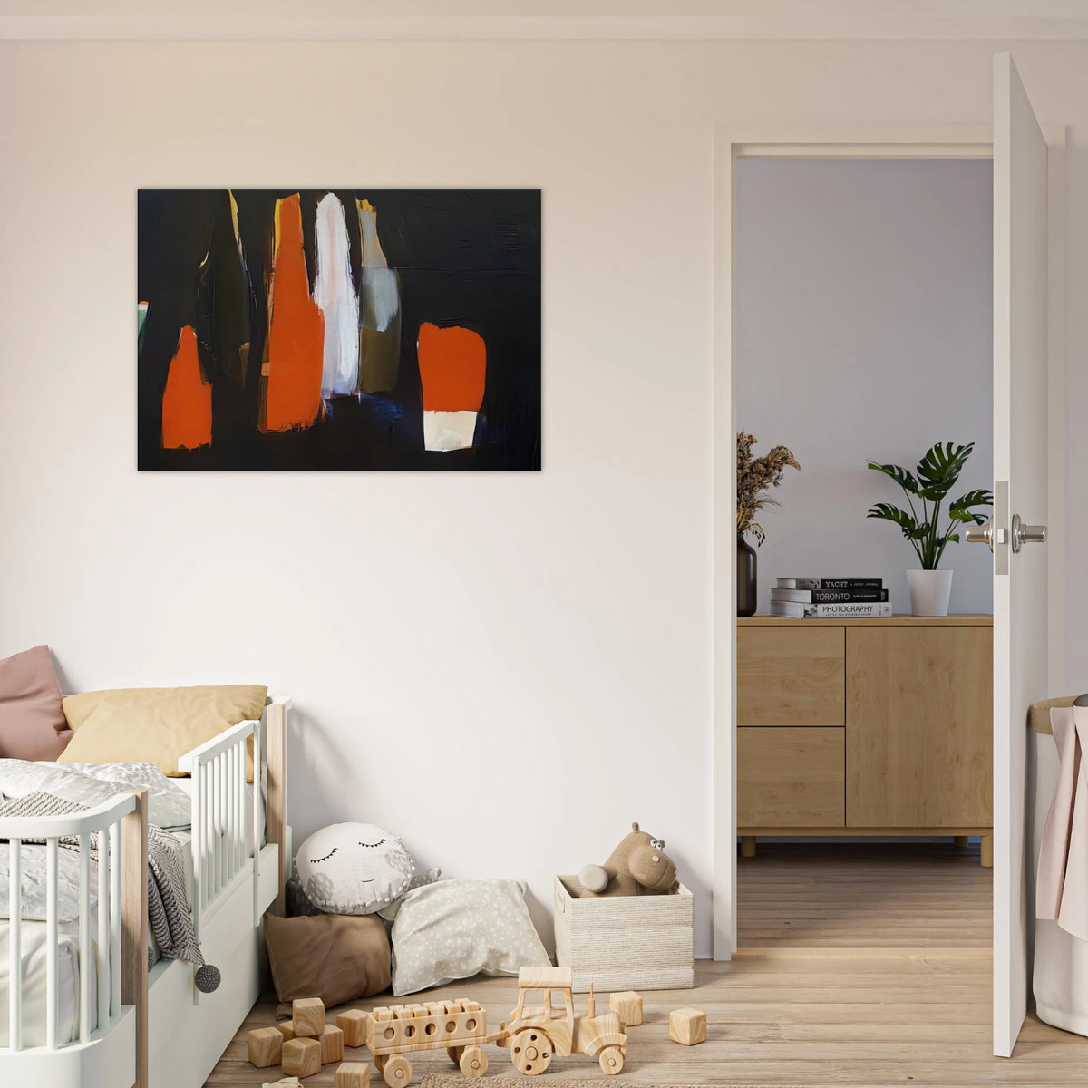 Bouteilles - Art Informel Canvas | Nicolas de Stael Canvas | Nicolas De Stael Shop