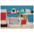 Méditerranée 01 - Art Informel Poster | Nicolas de Stael Poster | Nicolas De Stael Shop
