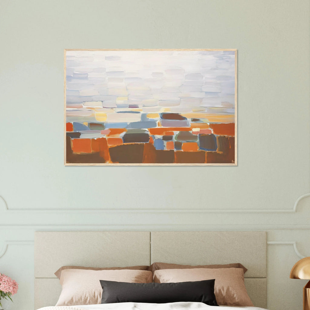 Ciel - Art Informel Framed Poster | Nicolas de Stael Framed Prints Wall Art | Nicolas De Stael Shop