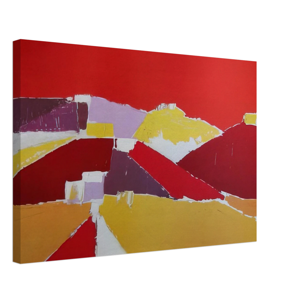 Agrigente - 1953 Canvas | Nicolas de Stael Canvas | Nicolas De Stael Shop