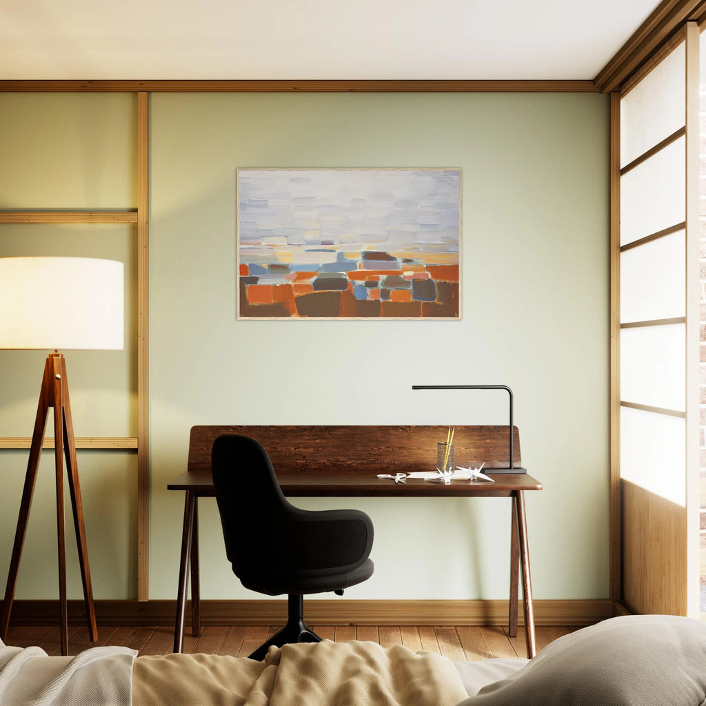 Ciel - Art Informel Framed Poster | Nicolas de Stael Framed Prints Wall Art | Nicolas De Stael Shop