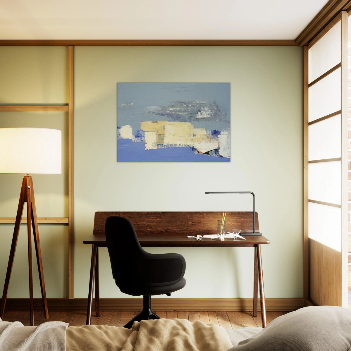 Paysage méditerranéen - Art Informel Canvas | Nicolas de Stael Canvas | Nicolas De Stael Shop