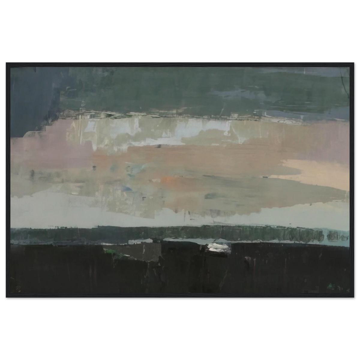 Gentilly - 1952 Framed Poster | Nicolas de Stael Framed Prints Wall Art | Nicolas De Stael Shop