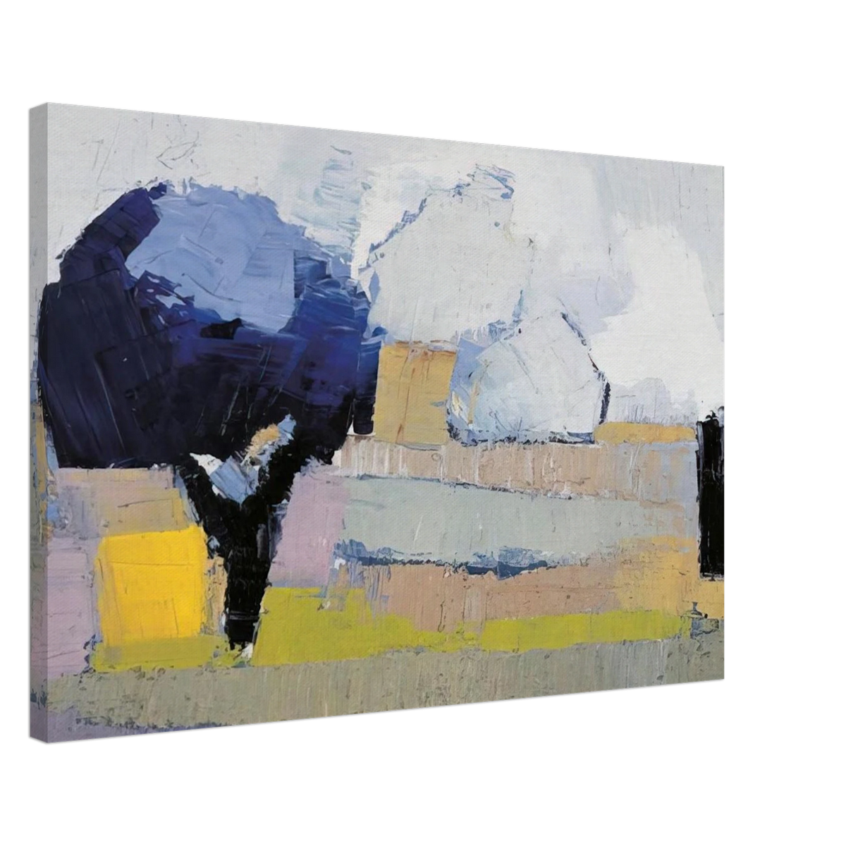 Paysage de Provence - Art Informel Canvas | Nicolas de Stael Canvas | Nicolas De Stael Shop