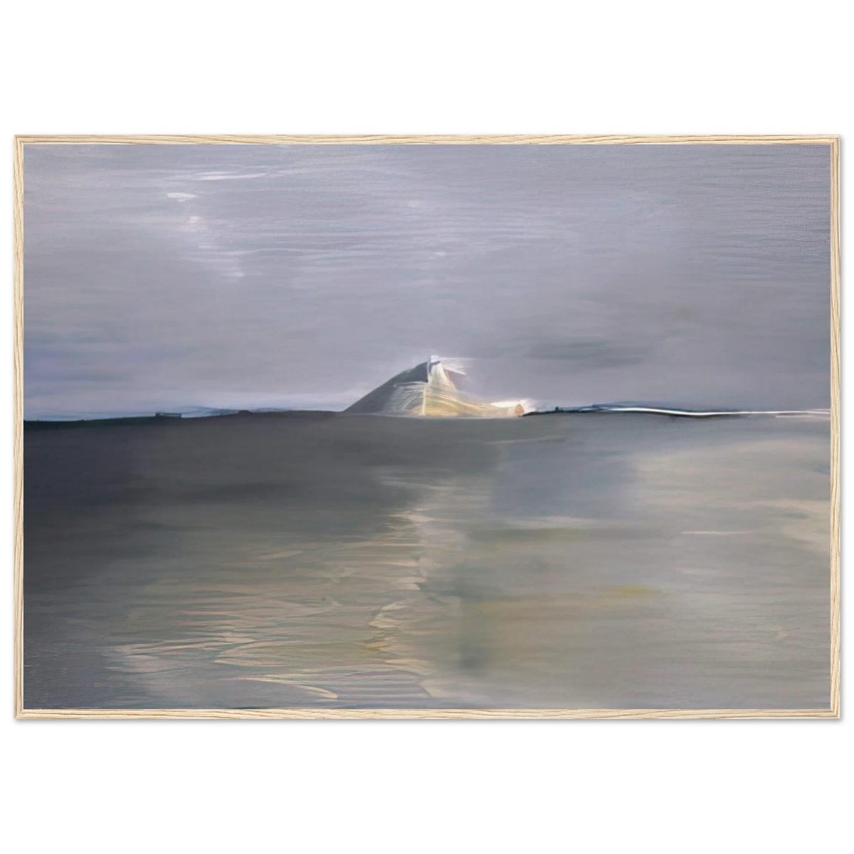 Marine au cap - Lyrical Abstraction Framed Poster | Nicolas de Stael Framed Prints Wall Art | Nicolas De Stael Shop